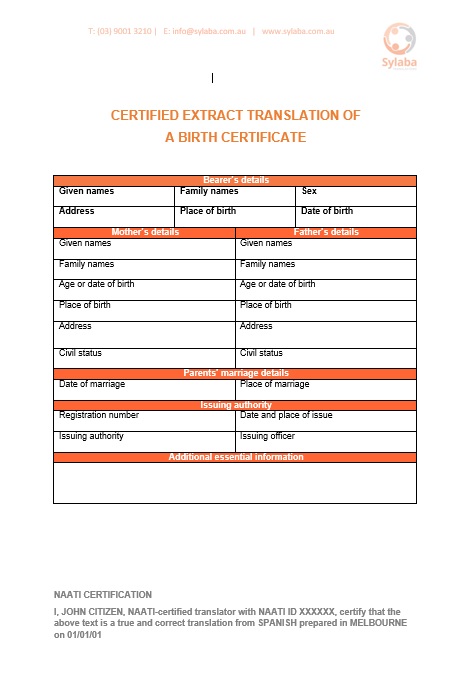 birth-certificate-german-translation-australia
